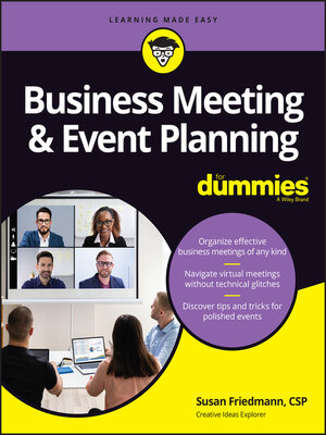 cover image of Business Meeting & Event Planning For Dummies